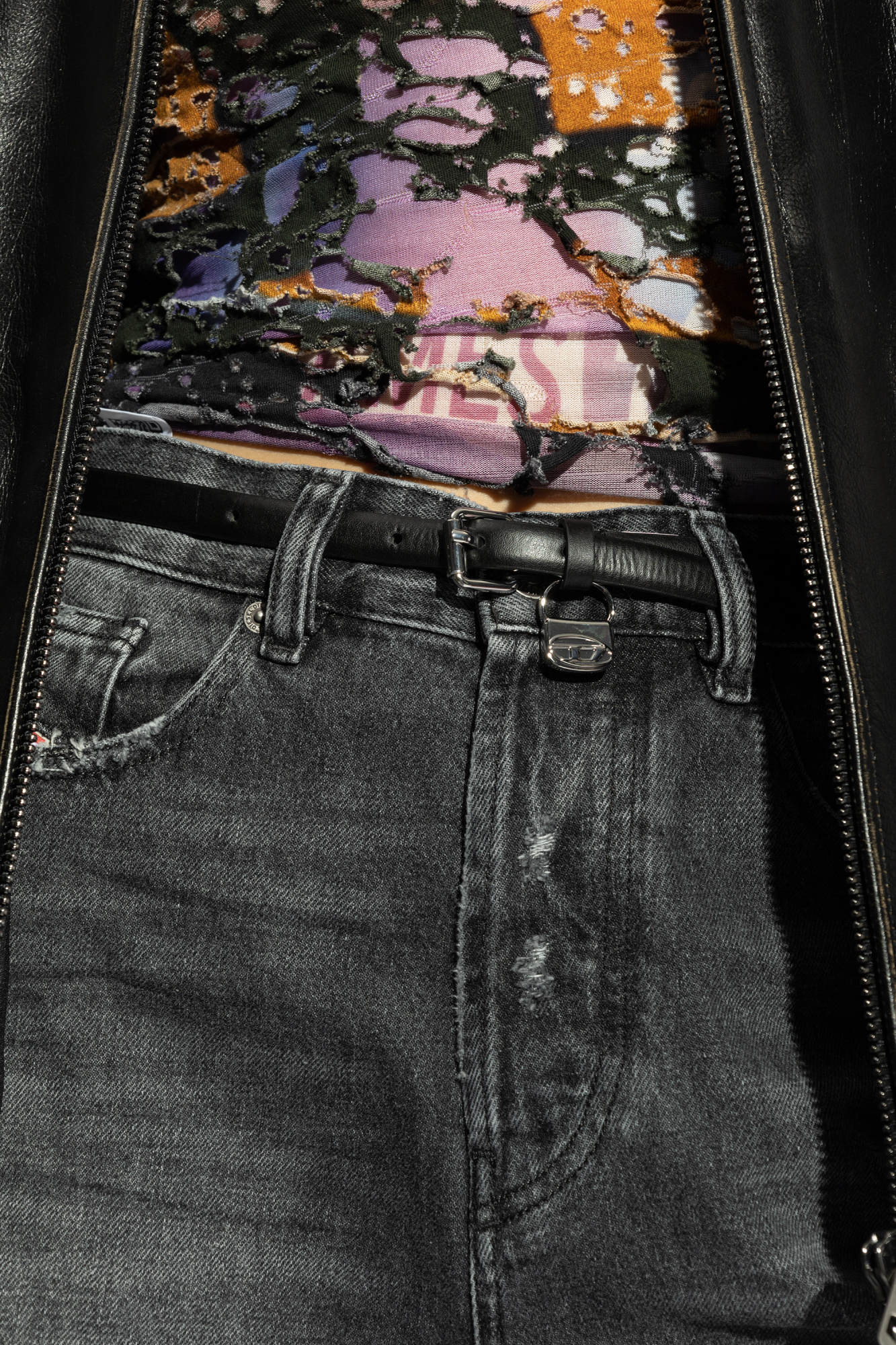 ベルト DIESEL SS25 B-CHARM HIP BELT (X09973 PR227 T8013) Black 'B-CHARM HIP' Belt Diesel - Vitkac AS